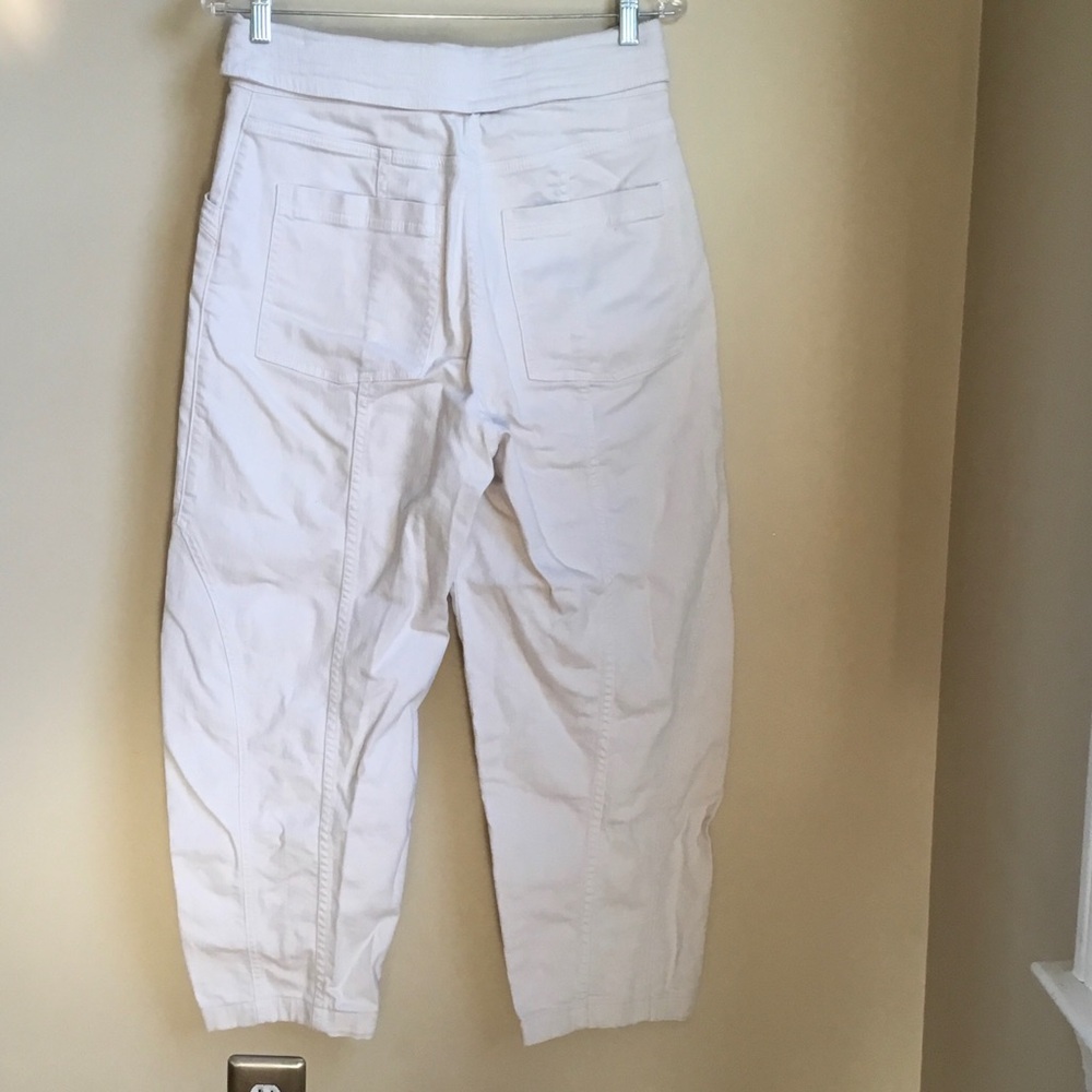 Ulla Johnson Otto Belted High Rise Waist Tie Jeans - Picture 7 of 9